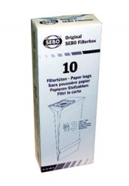 SEBO Filter Vacuum Bags X/G/370/C Series